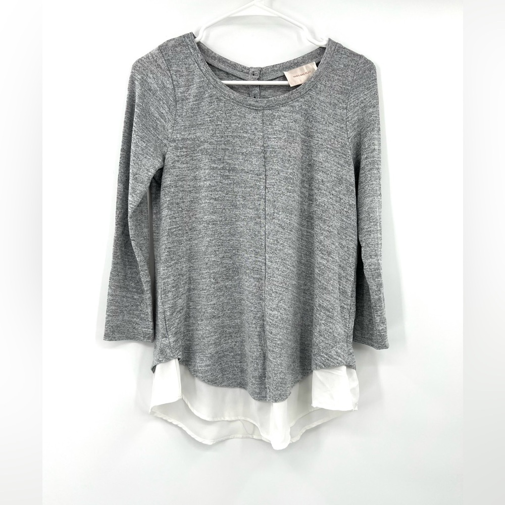 Skies are Blue Layered Blouse